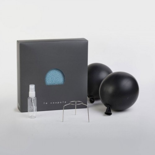 Φωτιστικό Μπάλα Dome Πετρόλ Από Νήμα Πολυεστέρα - 100% Χειροποίητο Creative Cables