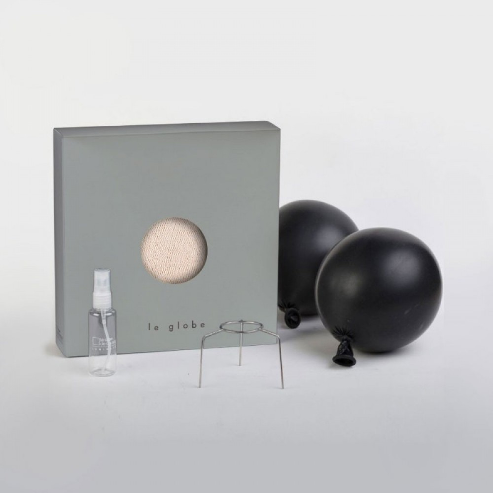 Φωτιστικό Σφαίρα Λινό Από Νήμα Πολυεστέρα - 100% Χειροποίητο Creative Cables