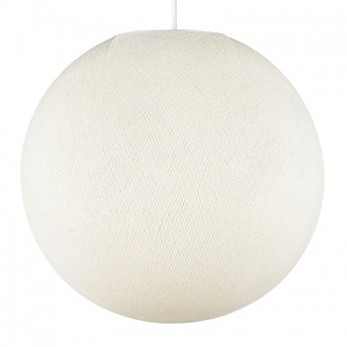 Φωτιστικό Σφαίρα Γαλακτερό Από Νήμα Πολυεστέρα - 100% Χειροποίητο Creative Cables