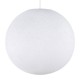 Φωτιστικό Σφαίρα Λευκό Από Νήμα Πολυεστέρα M-36cm - 100% Χειροποίητο Creative Cables