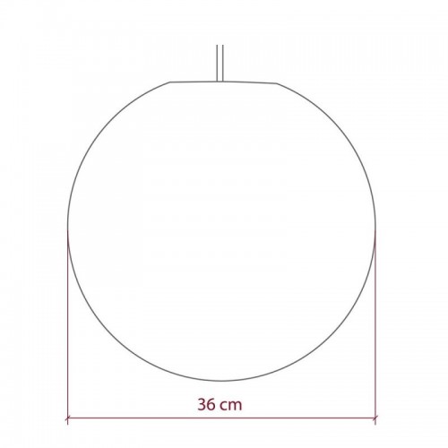 Φωτιστικό Σφαίρα Μουσταρδί Από Νήμα Πολυεστέρα - 100% Χειροποίητο Creative Cables