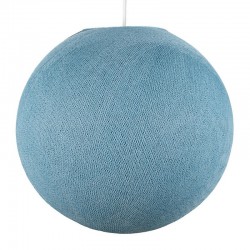 Φωτιστικό Σφαίρα Πετρόλ Από Νήμα Πολυεστέρα - 100% Χειροποίητο Creative Cables