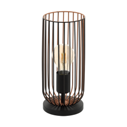 Vintage Επιτραπέζιο Φωτιστικό Μεταλλικό 1x 60W E27 ROCCAMENA Eglo