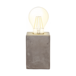 Vintage Πορτατίφ Από Τσιμέντο 1x 60W E27 PRESTWICK Eglo