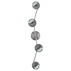 LED Φωτιστικό Οροφής Σπότ 4 x GU10 3W Νικέλ BIMEDA Eglo