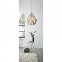 Κρεμαστό Μονόφωτο Φωτιστικό Μεταλλικό Σε Δύο Παστέλ Χρώματα 1x E27 60W CARLTON-P Eglo