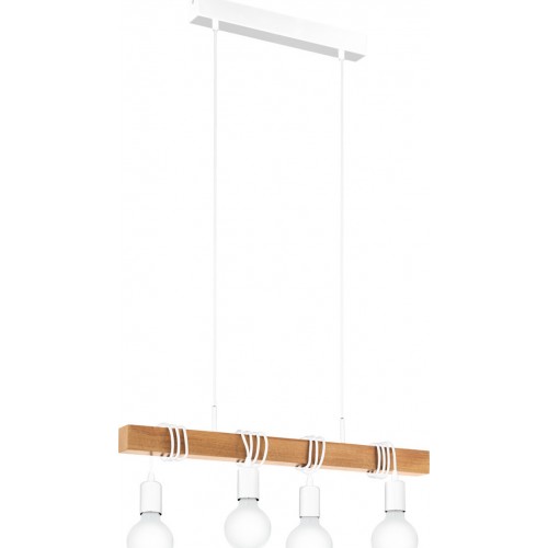 Κρεμαστό Τετράφωτο Φωτιστικό Eglo Townshend Industrial 32916