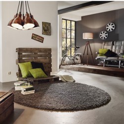 Φωτιστικό Δαπέδου Ξύλινο Σε Μπεζ Χρώμα 1x60W E27 LANTADA Eglo