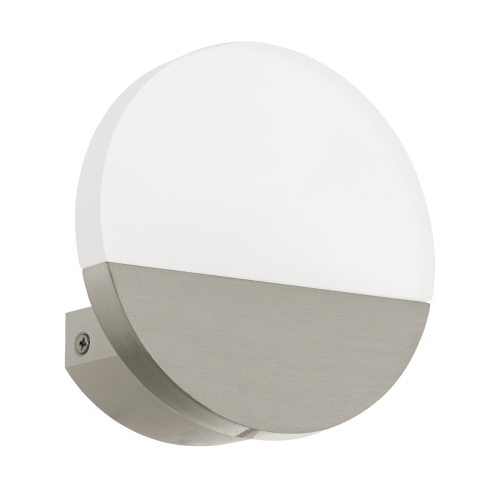 LED Απλίκα Τοίχου Αλουμινίου Σε Νίκελ Ματ 4.5W 480lm METRASS Eglo