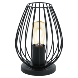 Vintage Μεταλλικό Επιτραπέζιο Φωτιστικό 1x 60E E27 NEWTOWN Eglo