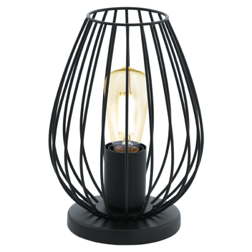 Vintage Μεταλλικό Επιτραπέζιο Φωτιστικό 1x 60E E27 NEWTOWN Eglo