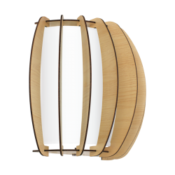 Απλίκα Τοίχου Σε Ξύλο Χρώμα 1x 60W E27 STELLATO Eglo