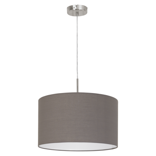 Κρεμαστό Φωτιστικό Μονόφωτο Σε Διάφορα Χρώματα Ø38cm 1x E27 60W PASTERI Eglo