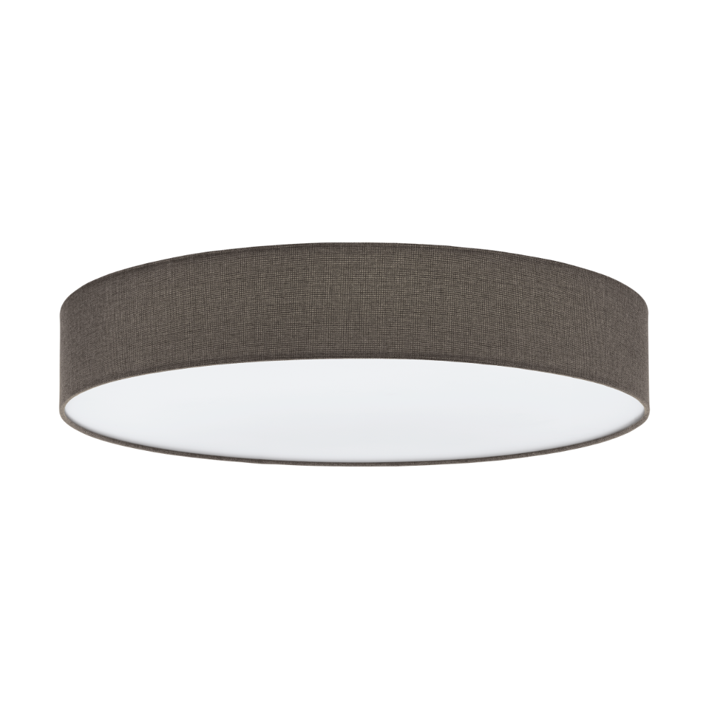 Πλαφονιέρα Πεντάφωτη Με Ύφασμα Σε Καφέ Χρώμα 5x 25W E27 Ø760mm PASTERI Eglo