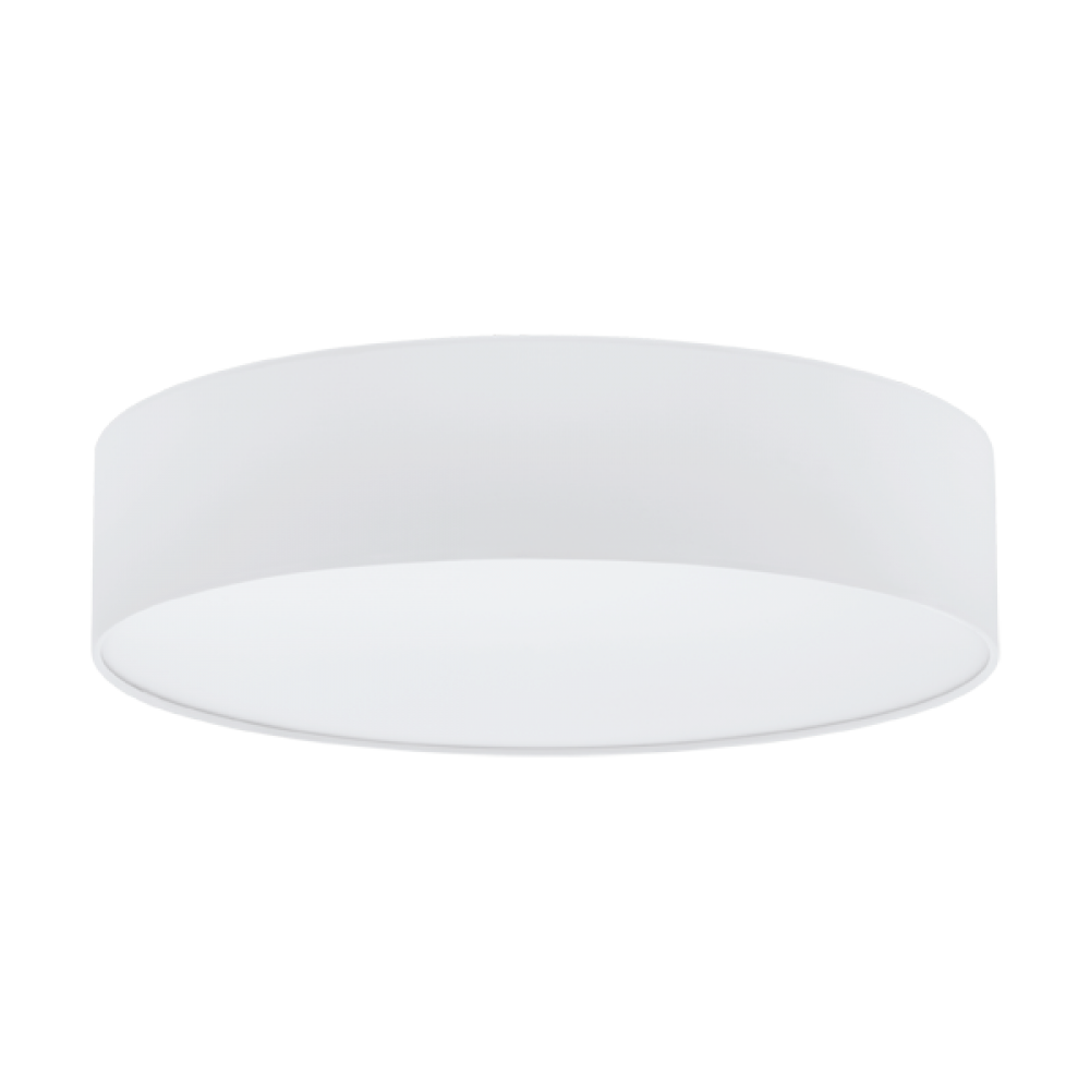 Πλαφονιέρα Τρίφωτη Με Ύφασμα Σε Λευκό Χρώμα 3x 60W E27 Ø570mm PASTERI Eglo