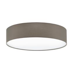 Πλαφονιέρα Τρίφωτη Με Ύφασμα Σε Τοπέ Χρώμα 3x 60W E27 Ø570mm PASTERI Eglo