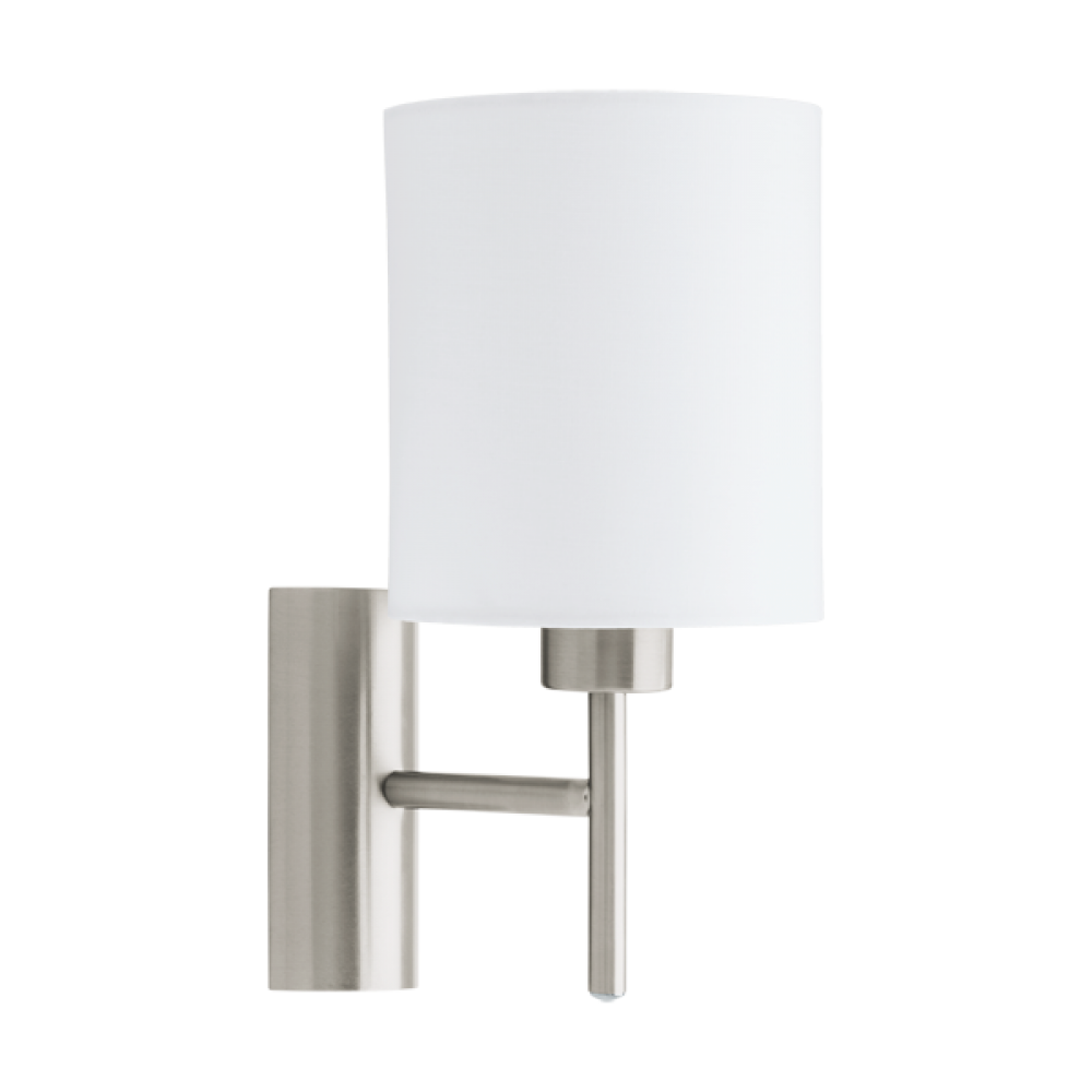 Φωτιστικό Τοίχου Σε Λευκό Χρώμα 1x60W E27 PASTERI Eglo