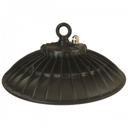 Καμπάνα LED SMD UFO Μαύρη 50W 120 Μοιρών Plus - Eurolamp