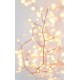 Fairy Lights 300 Mini Led Σε Σειρά Cluster Ρεύματος - Μπρονζέ Χαλκός - IP44 800cm Magic Christmas