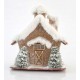 LED Χριστουγεννιάτικο Σπιτάκι Χιονισμένο 20x13x23cm Μπαταρίας - 2x AA Magic Christmas