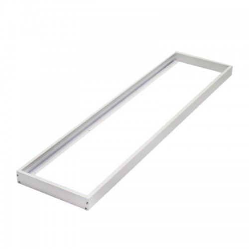 Βάση Εξωτερική Για Φωτιστικό Panel LED 120x30x4.3 Λευκό Eurolamp