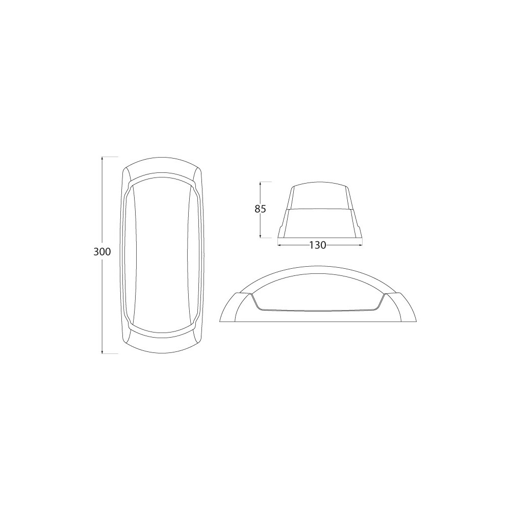 Απλίκα Εξωτερικού Χώρου Σε Διάφορα Χρώματα 1 x E27 6W IP66 FRANCY-OP Fumagalli