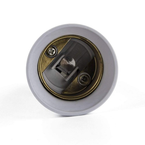 Πλαστικός Αντάπτορας από B22 σε E27 GloboStar