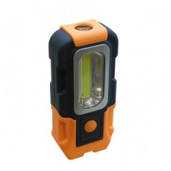 Φορητός Φακός LED με Διπλό Φωτισμό στο Πάνω Μέρος και Πλαϊνό COB GloboStar