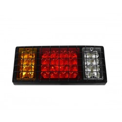 Πίσω Φανάρι Φορτηγού 36 LED 24 Volt με Μεταλλικό Πλέγμα Προστασίας Universal IP66 GloboStar