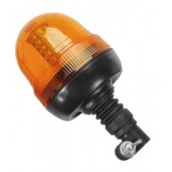 Φάρος Οδικής Βοήθειας LED 10-30V Πορτοκαλί με Βάση IP65 Strobe GloboStar