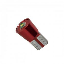 Λαμπτήρας LED T10 Can Bus με 1 CREE LED 12v 6000k GloboStar