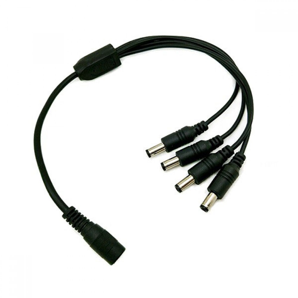 Feme Connector σε 4x Male Connector 5.5*2.1