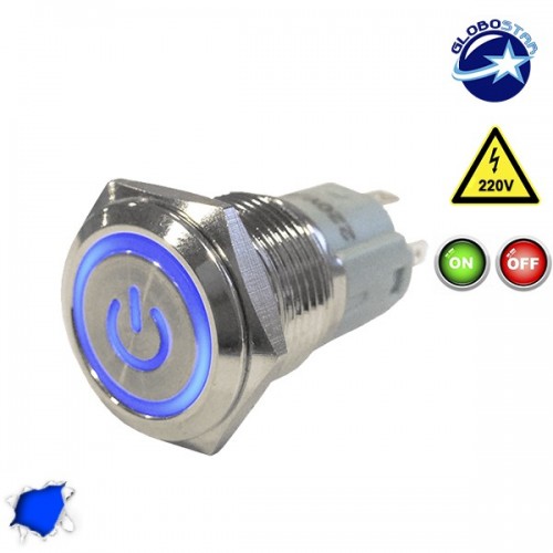 Διακοπτάκι LED ON/OFF 230 Volt DC GloboStar