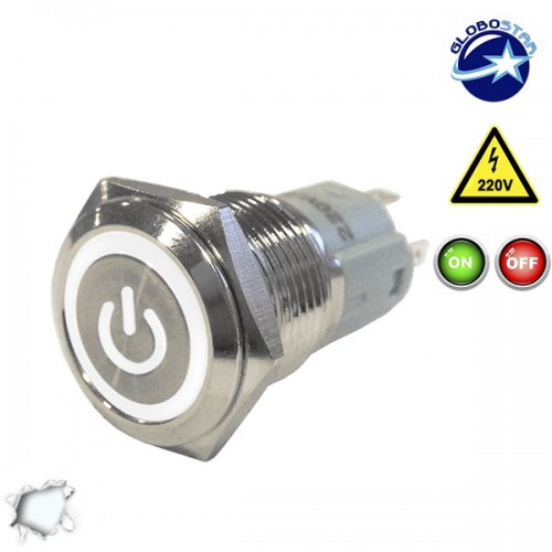 Διακοπτάκι LED ON/OFF 230 Volt DC GloboStar