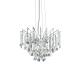 Κρεμαστό Κλασσικό Φωτιστικό Με Κρύσταλλα 6x G9 40W ø55.5cm AUDI-77 SP6 IDEAL LUX