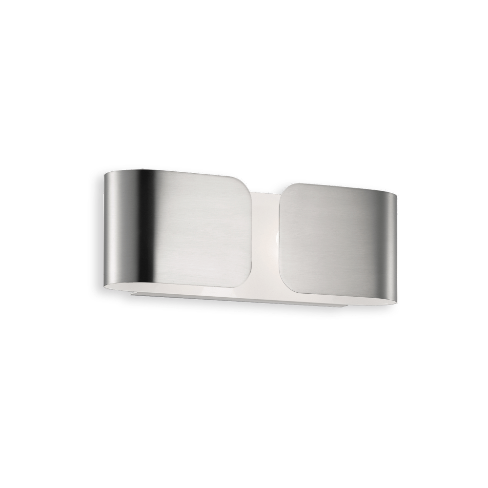 Μεταλλική Απλίκα Δίφωτη Σε Χρώμιο Χρώμα 2 x 60W E27 CLIP AP2 MINI IDEAL LUX