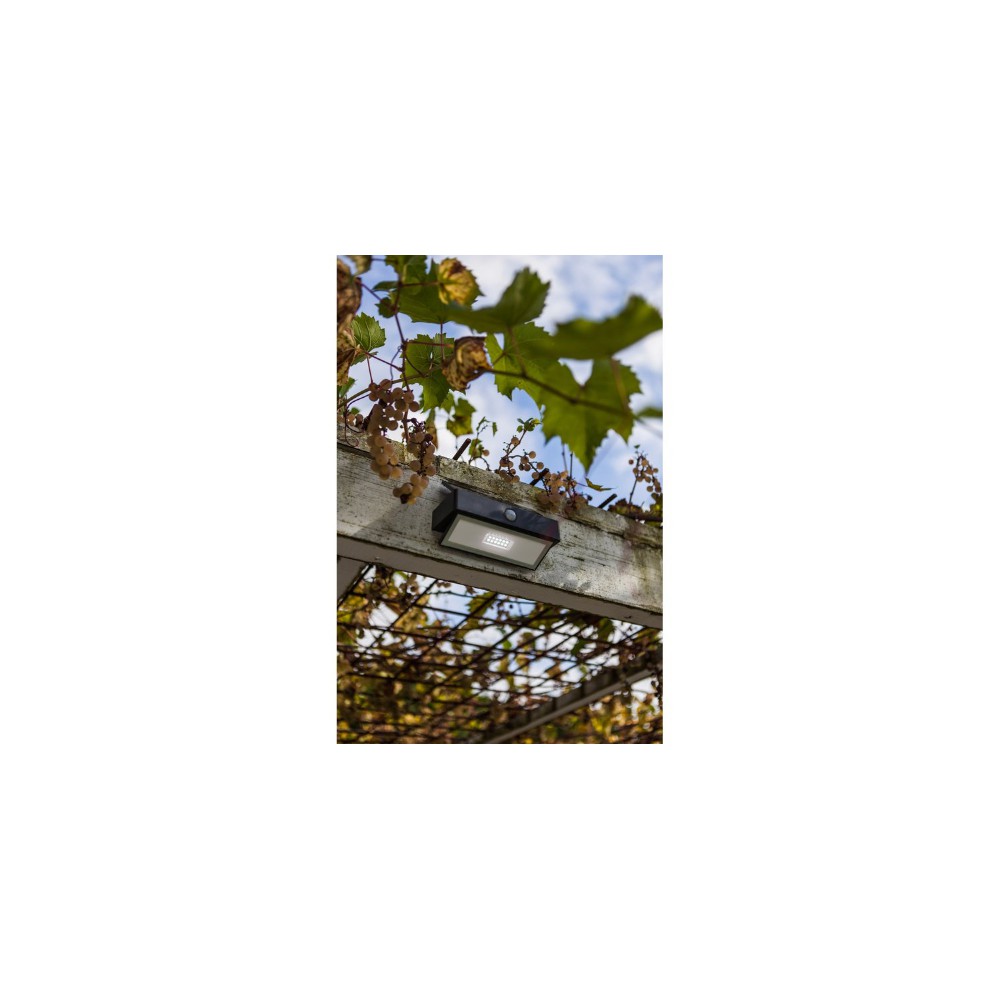 LED Ηλιακό Επιτοίχιο Φωτιστικό Με Αισθητήρα 2.3W IP44 ARROW LUTEC