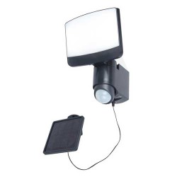 LED Επιτοίχιο Ηλιακό Φωτιστικό Με Αισθητήρα 7W IP44 SUNSHINE LUTEC