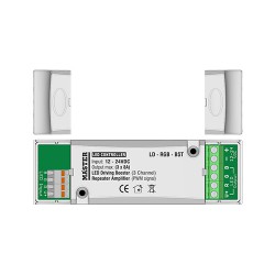 Ενισχυτής Amplifier (RGB) 12-24V/ 3 x 8A 3 CHANNEL MASTER