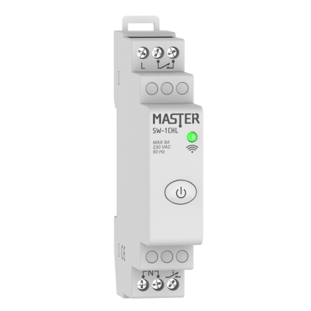 Διακόπτης Ράγας SW-1CHL (Wi-Fi) MASTER