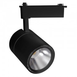 LED Φωτιστικό Ράγας 2-LINE 40W COB Σε Μαύρο Και Λευκό Space Lights