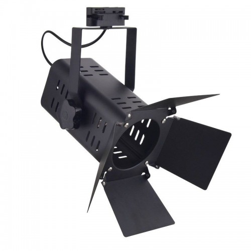 Σκάφος Για Ράγα 4-Line Theatre Αλουμινίου Small Για E27 - PAR30 Σε Λευκό Και Μαύρο Space Lights