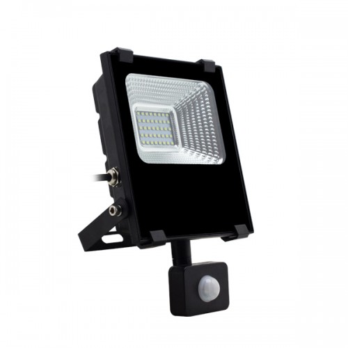 Προβολέας LED SMD 10W  Με Ανιχνευτή Κίνησης Spotlight