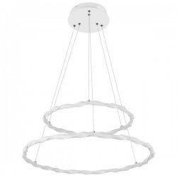 LED Κρεμαστό Φωτιστικό Αλουμίνιο Σε Λευκό 60W 5700Lm 3000K Spotlight