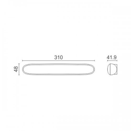 LED Φωτιστικό Ασφαλείας 8W SMD 6000K Με Μπαταρία Λιθίου Spotlight