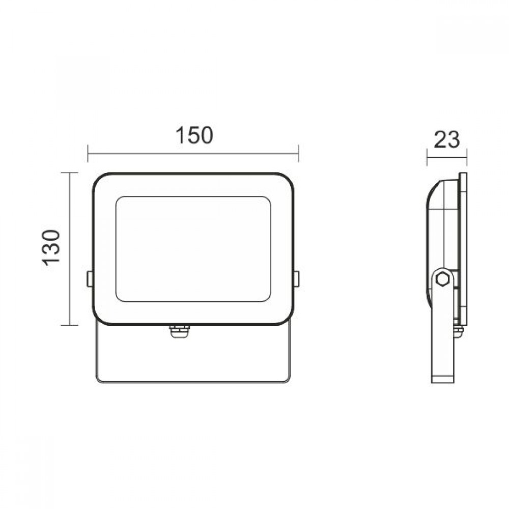 LED Προβολέας 30W 230V 6000K SpotLight