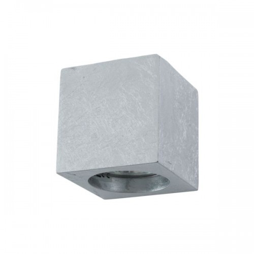 Τετράγωνο Γύψινο Σποτ Οροφής GU10 70x75 Spotlight