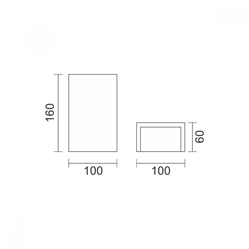 Γύψινο Φωτιστικό Τοίχου Χρυσό G9 SpotLight