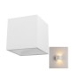 Γύψινο Φωτιστικό Τοίχου Τετράγωνο Λευκό G9 SpotLight