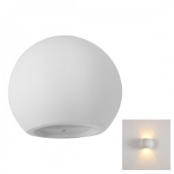 Γύψινο Φωτιστικό Τοίχου Λευκό G9 SpotLight